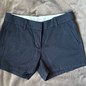 J Crew Black Shorts Size 0 Excellent